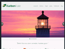 Tablet Screenshot of karbonkale.com